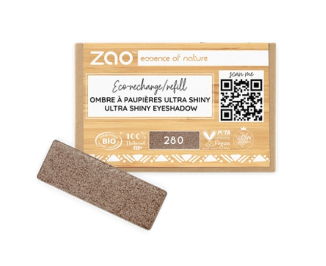 Recharge ombre a paupieres zao rectangle280cacaosa