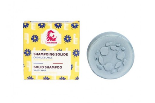 Shampoing solide cheveux blancs Lamazuna