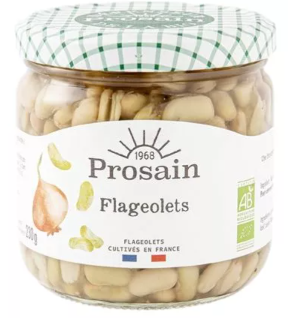 Flageolets Bio 345g Prosain