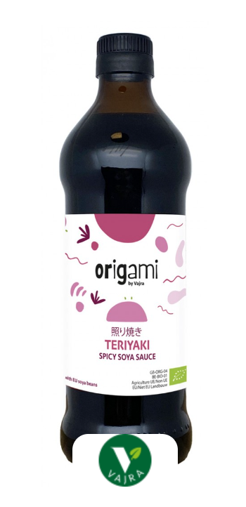 Teriyaki sauce de soja Origami 500ml Lima