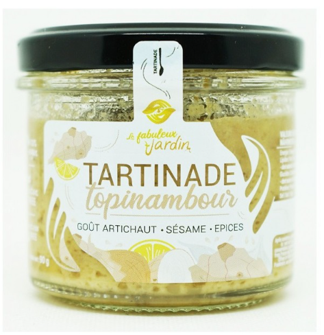 Tartinade de topinambour 90g Le fabuleux Jardin