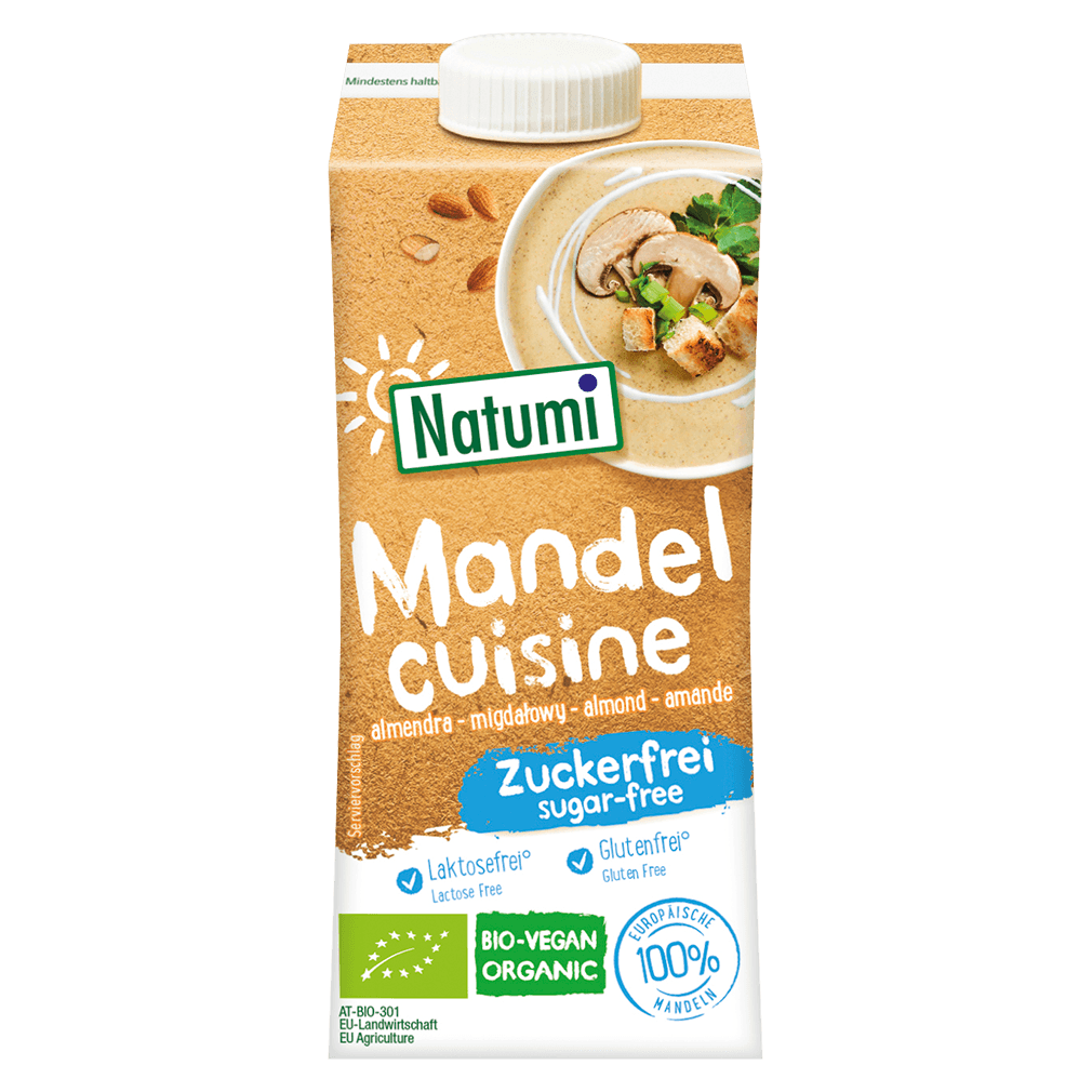 Crème végétale Amande cuisine 200ml Natumi