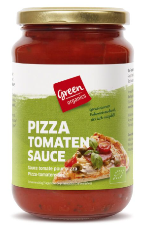 Sauce tomate pour pizza 360g Green organics