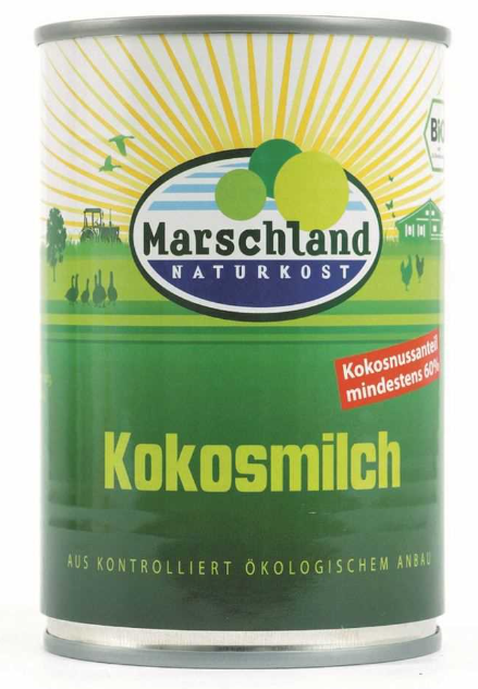 Lait de coco 68% 400ml Marschland