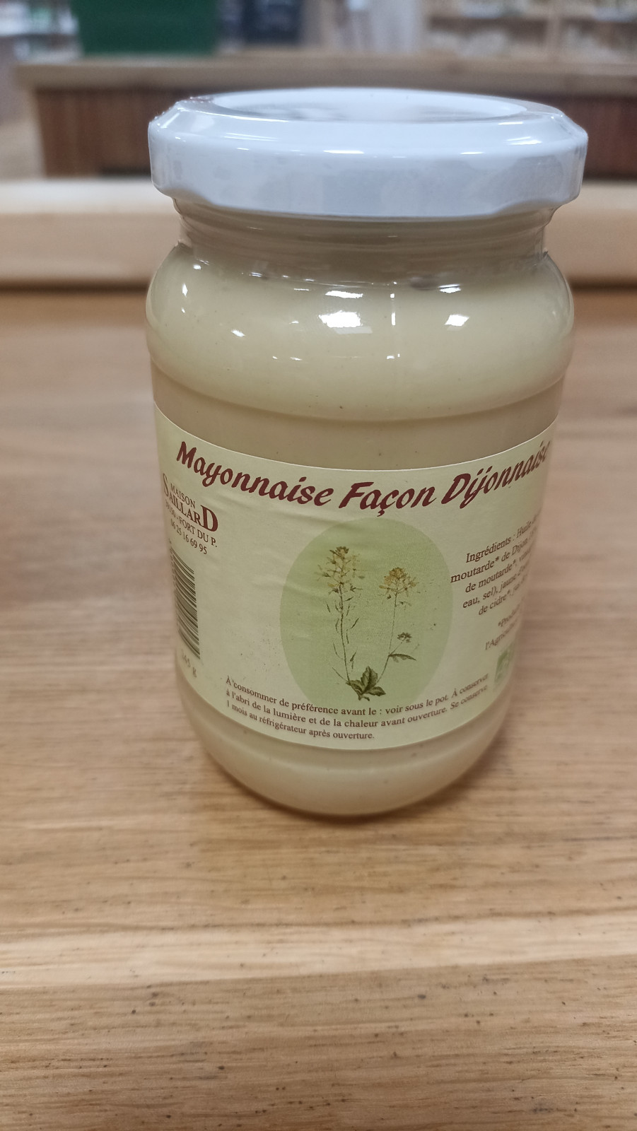 Mayonnaise façon dijonnaise 245g Maison Saillard