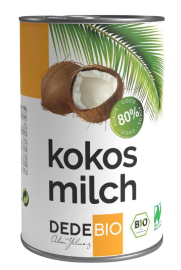 Lait de coco 80% 400ml DEDEBIO