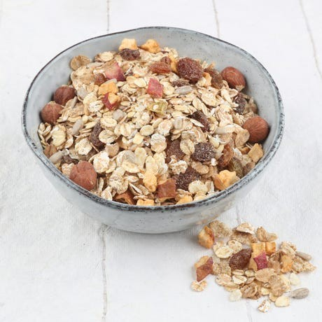 Muesli pomme raisin noisette 550g