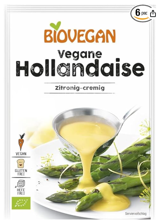 Sauce Hollandaise Vegan 28g Biovegan