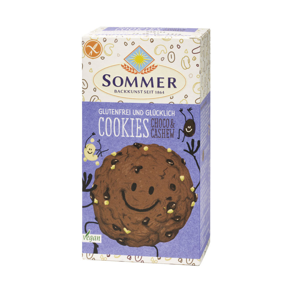 Cookies Choco Cajou 125g Sommer