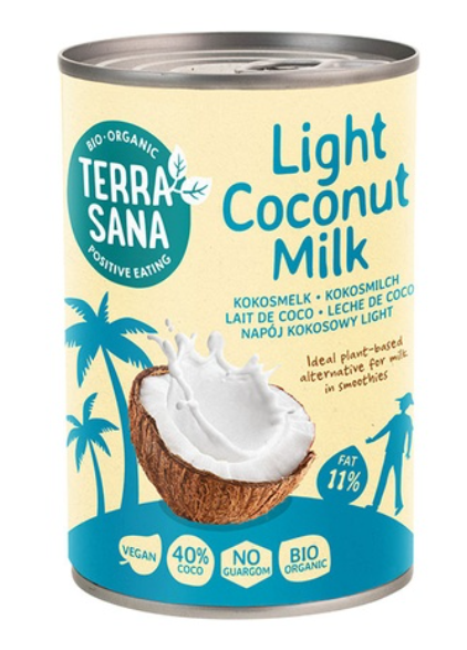 Lait de coco 22% 400ml Terrasana