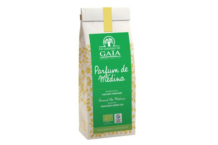 Thé vert Parfum de Médina Menthe douce 100g Les Jardins de Gaïa