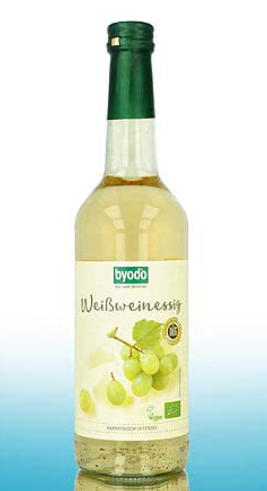 Vinaigre de vin blanc 6% 500ml Byodo