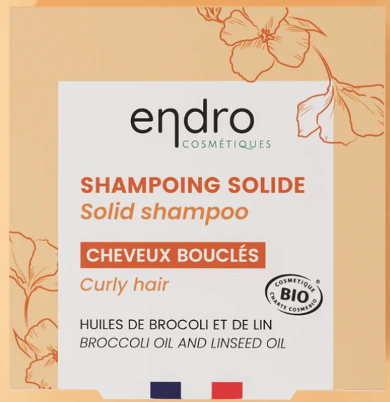 Shampoing solide Cheveux bouclés 85ml Endro