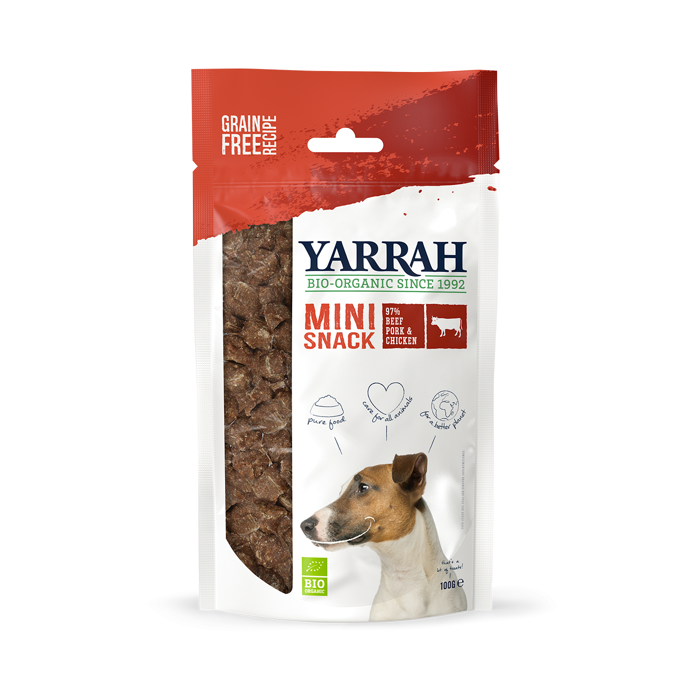 Mini snacks pour chiens 100g yarrah