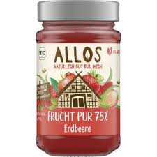 Confiture de fraise 250g 75% Allos