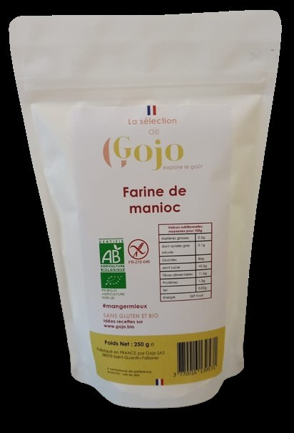 Farine de manioc sans gluten 250g