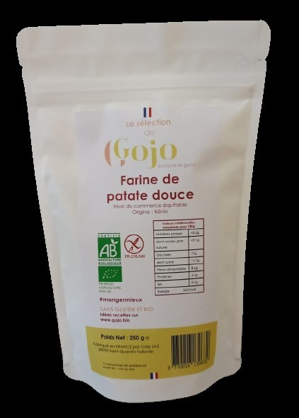Farine de patate douce sans gluten 250g