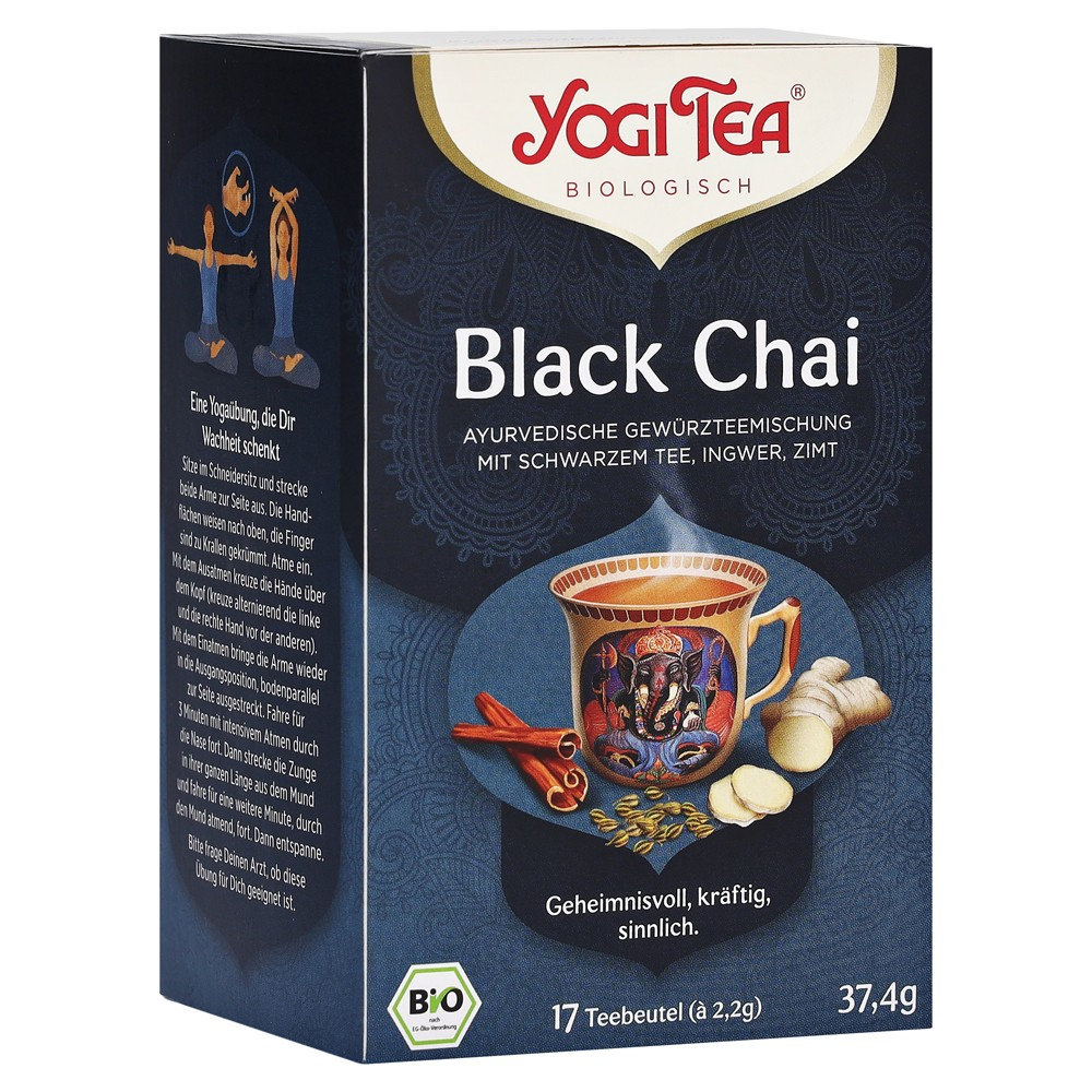 Black chai 37.4g yogitea