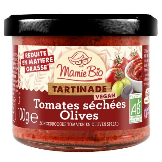 Tartinade tomates sechees olive 100g