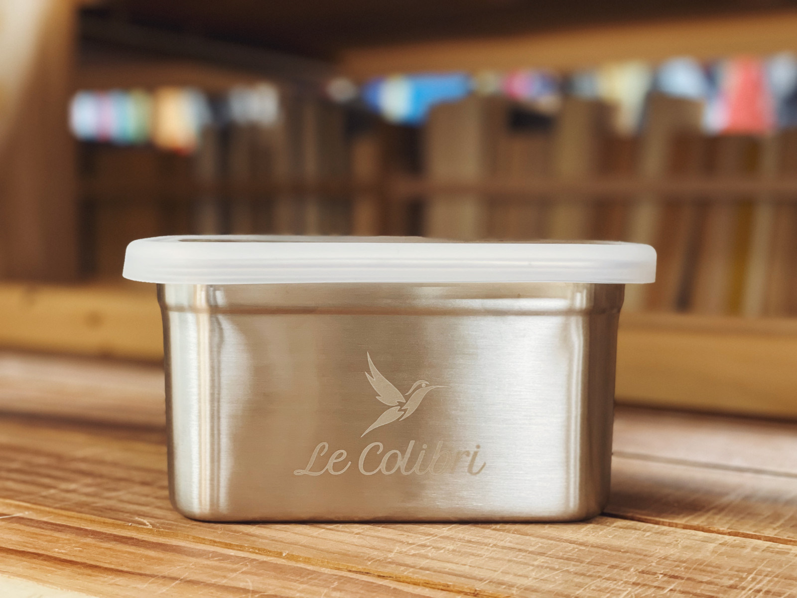 Boite inox le colibri grande