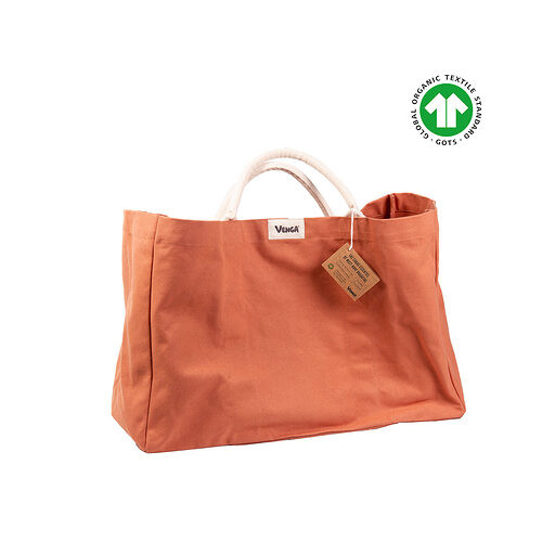 Sac cabas city terracotta venga