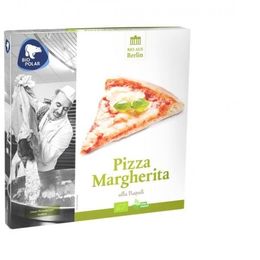 Pizza margherita congel 310g bio polar