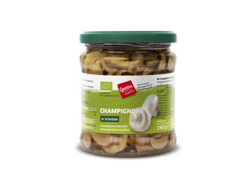 Champignons en morceaux 250g Green organics