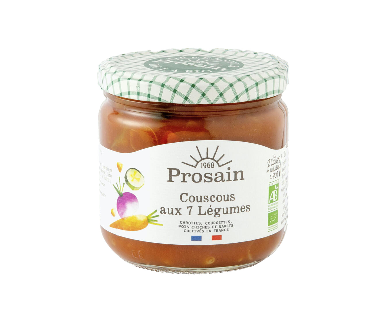 Soupe Rustique Bio 420g Prosain - Le Colibri, boutique en ligne